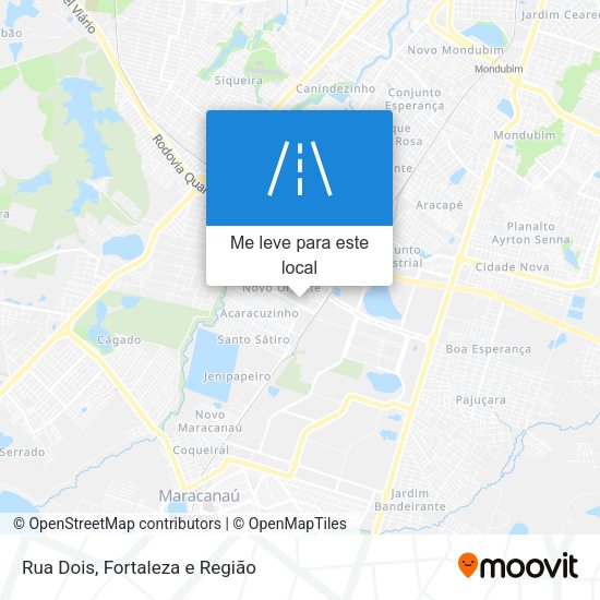 Rua Dois mapa