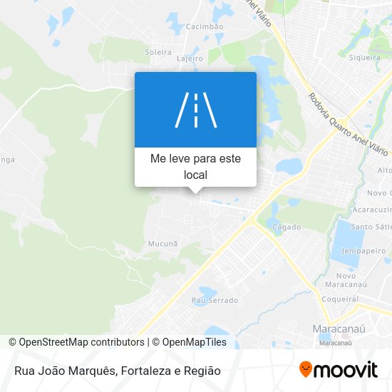 Rua Joāo Marquês mapa