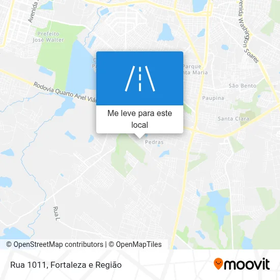 Rua 1011 mapa