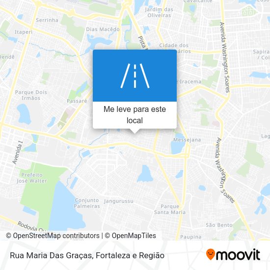 Rua Maria Das Graças mapa