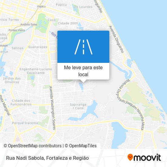 Rua Nadi Sabola mapa