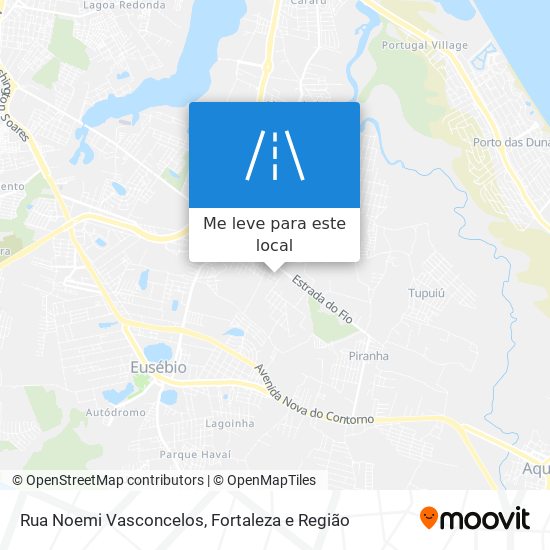 Rua Noemi Vasconcelos mapa