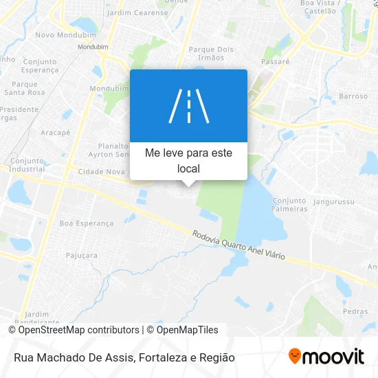 Rua Machado De Assis mapa