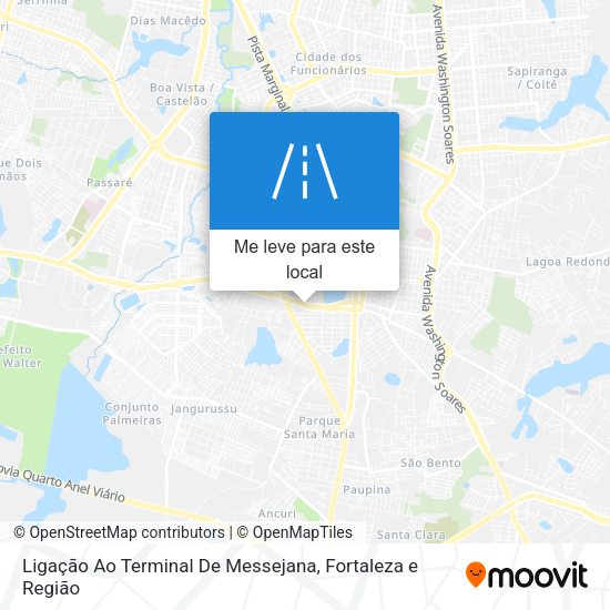 Ligação Ao Terminal De Messejana mapa