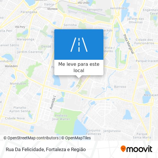 Rua Da Felicidade mapa