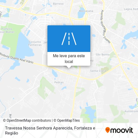 Travessa Nossa Senhora Aparecida mapa