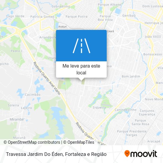 Travessa Jardim Do Éden mapa