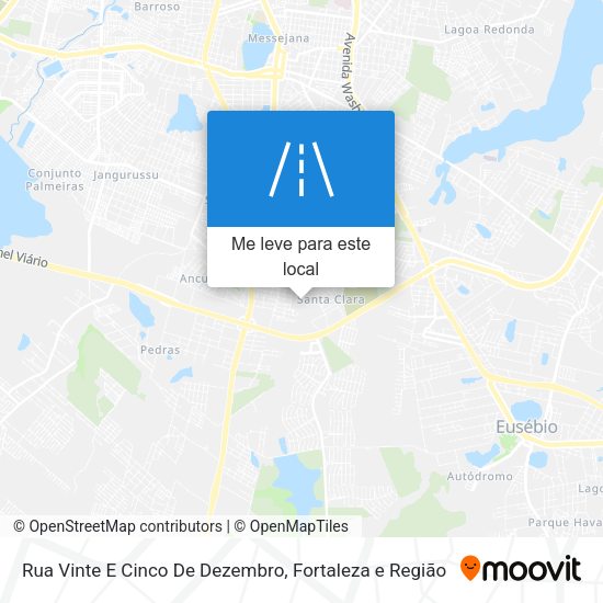 Rua Vinte E Cinco De Dezembro mapa