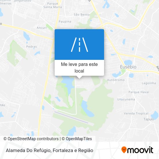 Alameda Do Refúgio mapa