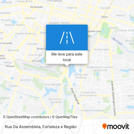 Rua Da Assembleia mapa