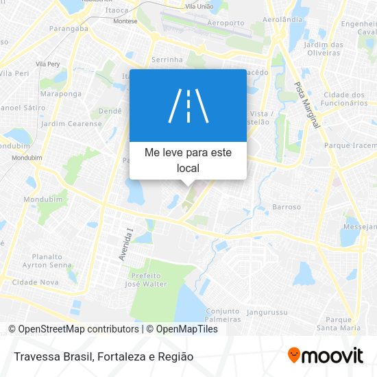 Travessa Brasil mapa