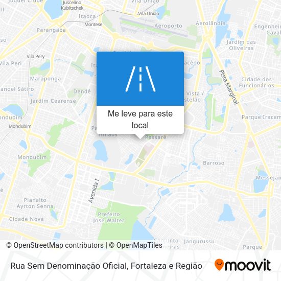 Rua Sem Denominação Oficial mapa