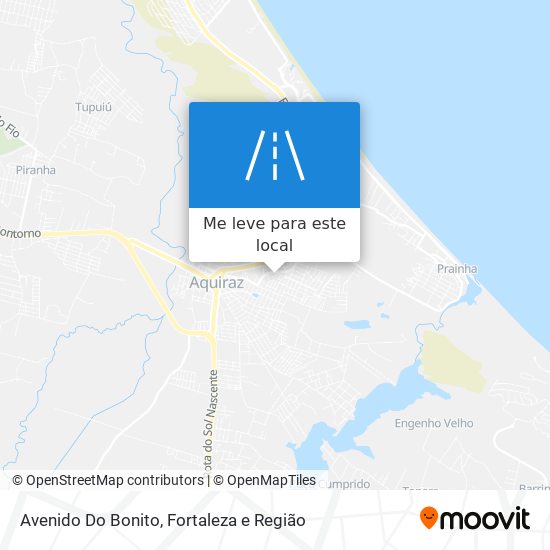 Avenido Do Bonito mapa