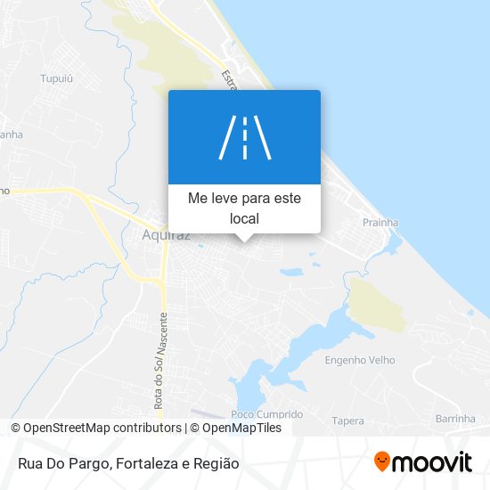 Rua Do Pargo mapa