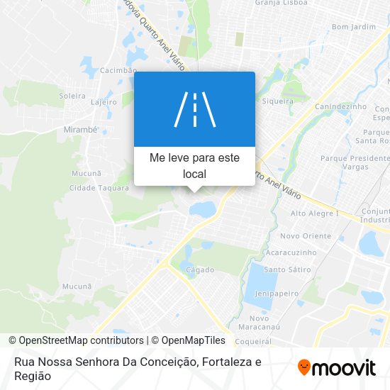 Rua Nossa Senhora Da Conceição mapa