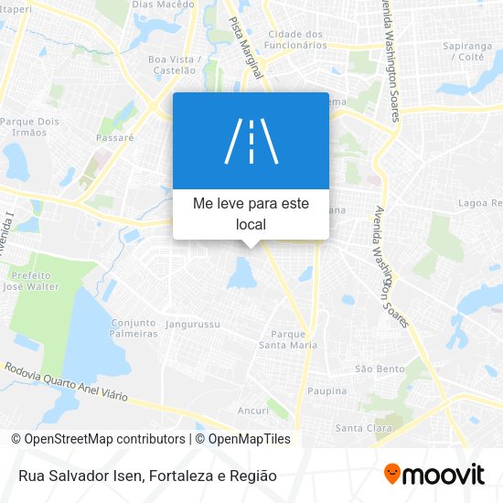Rua Salvador Isen mapa