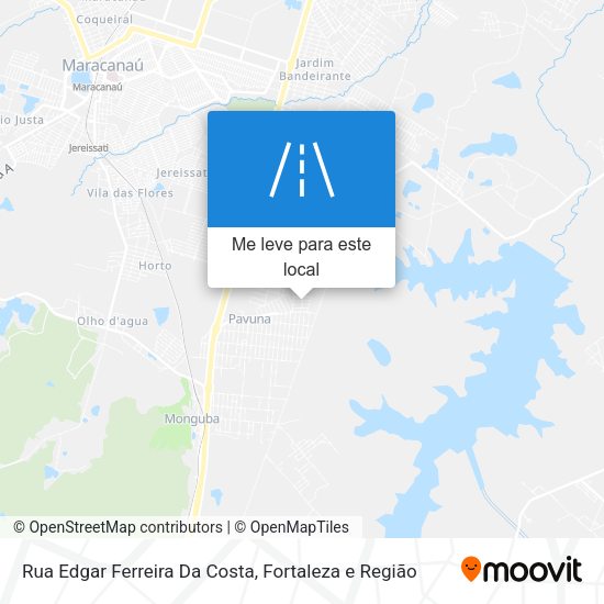 Rua Edgar Ferreira Da Costa mapa