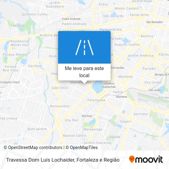 Travessa Dom Luís Lochaider mapa