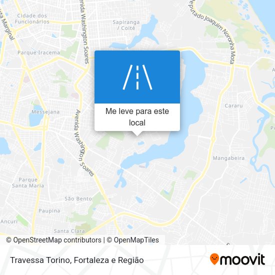 Travessa Torino mapa