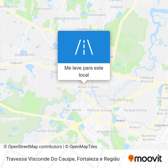 Travessa Visconde Do Cauipe mapa