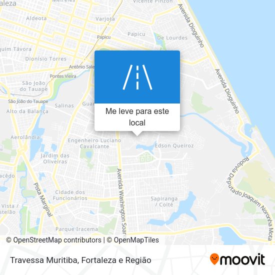 Travessa Muritiba mapa