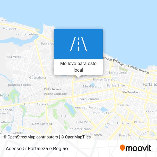 Acesso 5 mapa