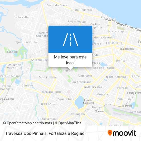 Travessa Dos Pinhais mapa