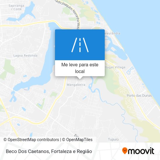 Beco Dos Caetanos mapa