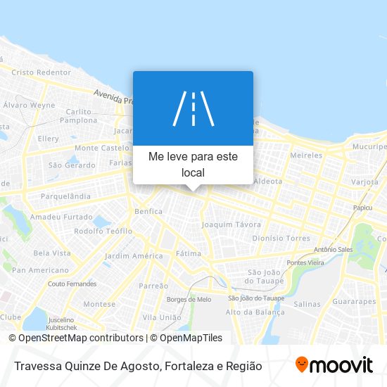 Travessa Quinze De Agosto mapa