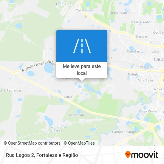 Rua Lagoa 2 mapa