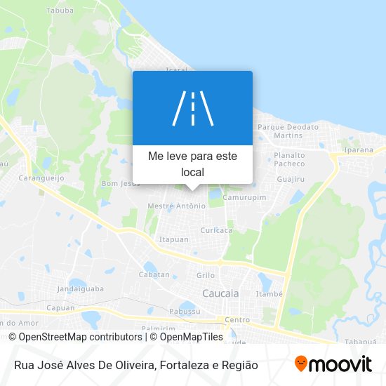 Rua José Alves De Oliveira mapa