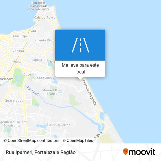 Rua Ipameri mapa