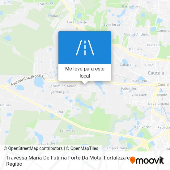 Travessa Maria De Fátima Forte Da Mota mapa