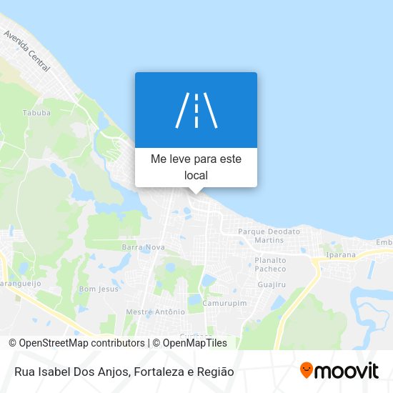 Rua Isabel Dos Anjos mapa