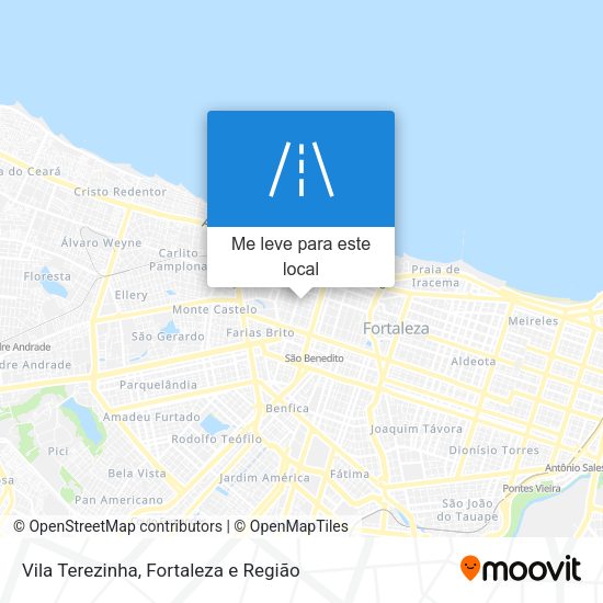 Vila Terezinha mapa