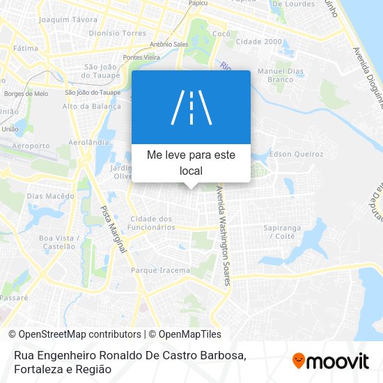 Rua Engenheiro Ronaldo De Castro Barbosa mapa