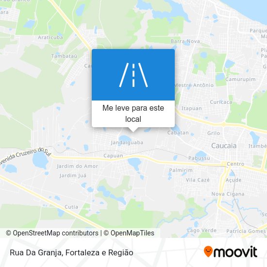 Rua Da Granja mapa