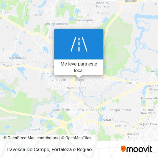 Travessa Do Campo mapa
