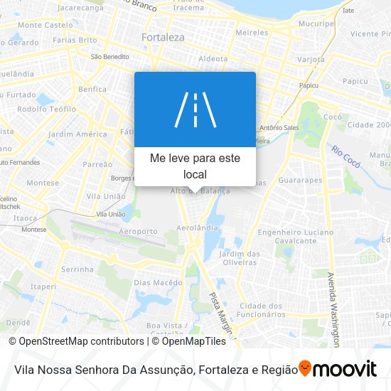 Vila Nossa Senhora Da Assunção mapa