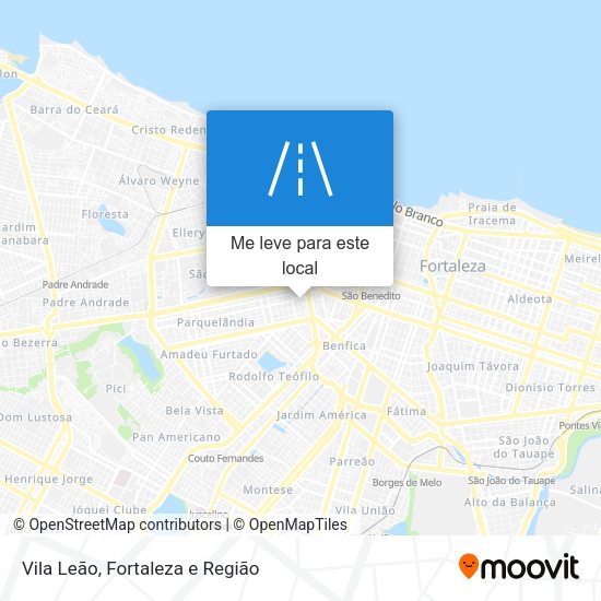 Vila Leão mapa