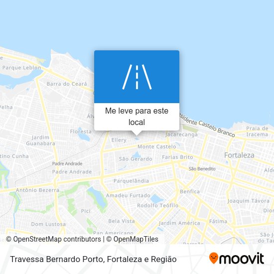 Travessa Bernardo Porto mapa