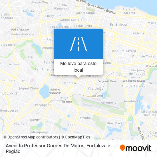 Avenida Professor Gomes De Matos mapa