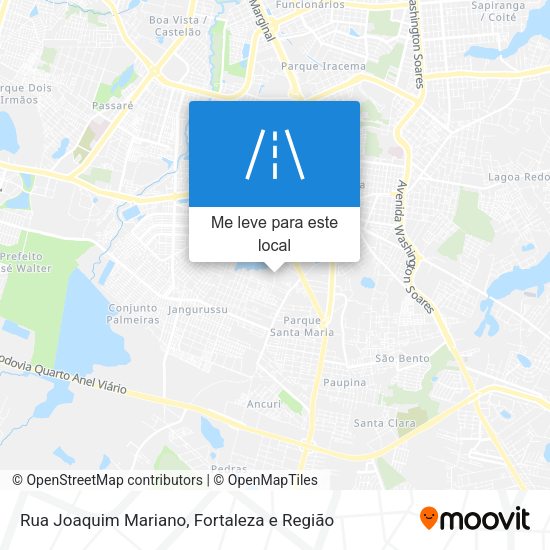 Rua Joaquim Mariano mapa