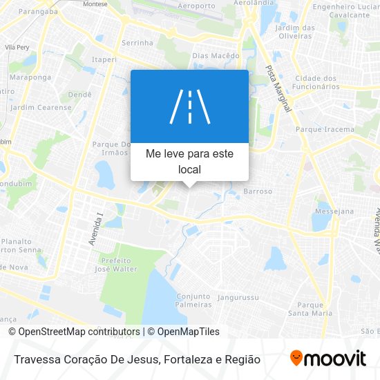 Travessa Coração De Jesus mapa