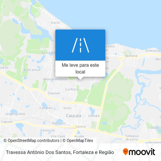 Travessa Antônio Dos Santos mapa