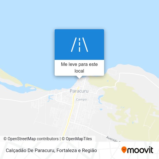 Calçadão De Paracuru mapa