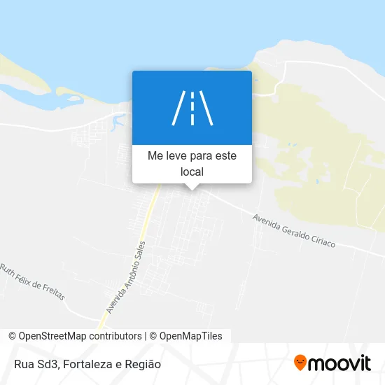 Rua Sd3 mapa