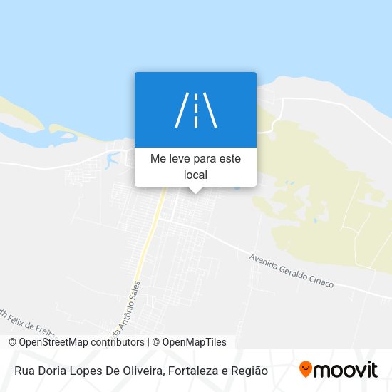 Rua Doria Lopes De Oliveira mapa