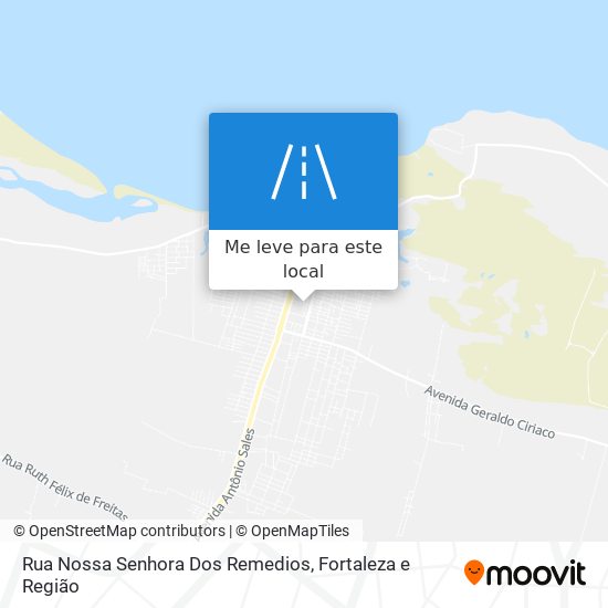 Rua Nossa Senhora Dos Remedios mapa