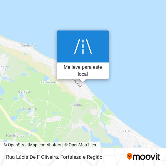 Rua Lúcia De F Oliveira mapa